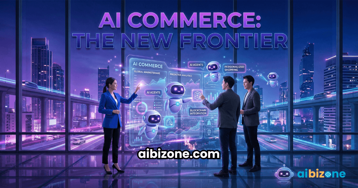 E-Commerce ยุคเก่ากำลังตาย? ทำไม "AI Commerce" คือทางรอดเดียวของธุรกิจคุณในทศวรรษหน้า