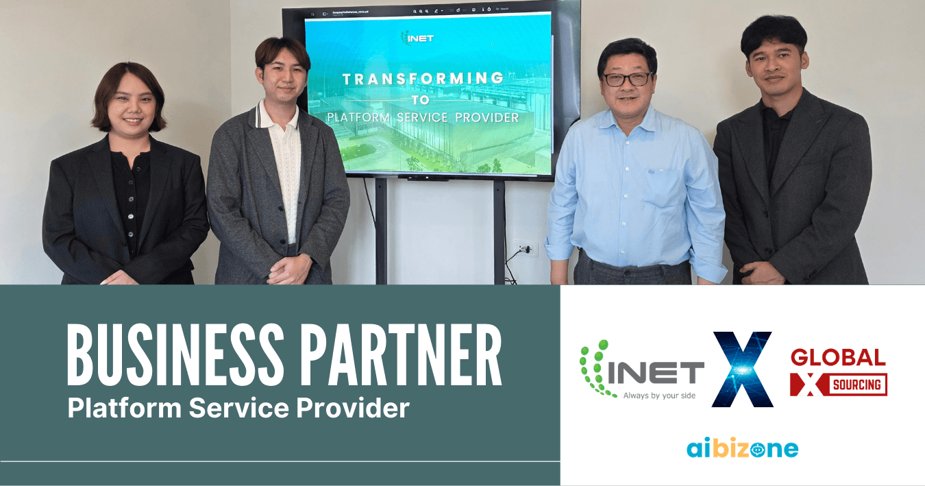 SME ไทยมั่นใจ! aibizone จับมือ INET ลงนามพันธมิตรระดับประเทศ ยกระดับ AI Commerce สู่ MarketPlace ทั่วไทย